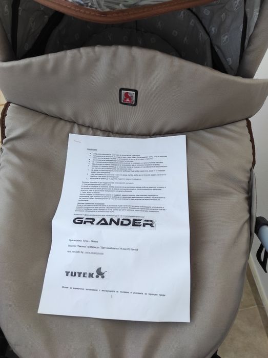 Бебешка количка Тутек Грандер