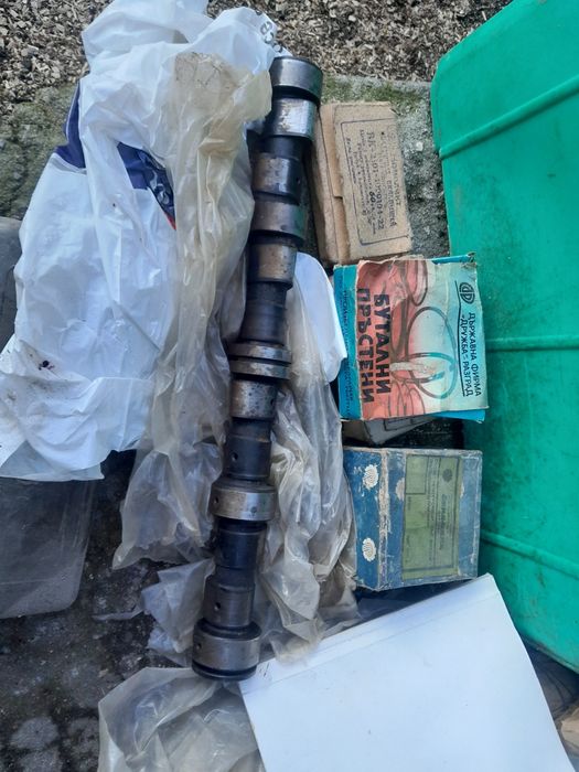 Бутала,лагери основни биели,разпределителен вал за жигула