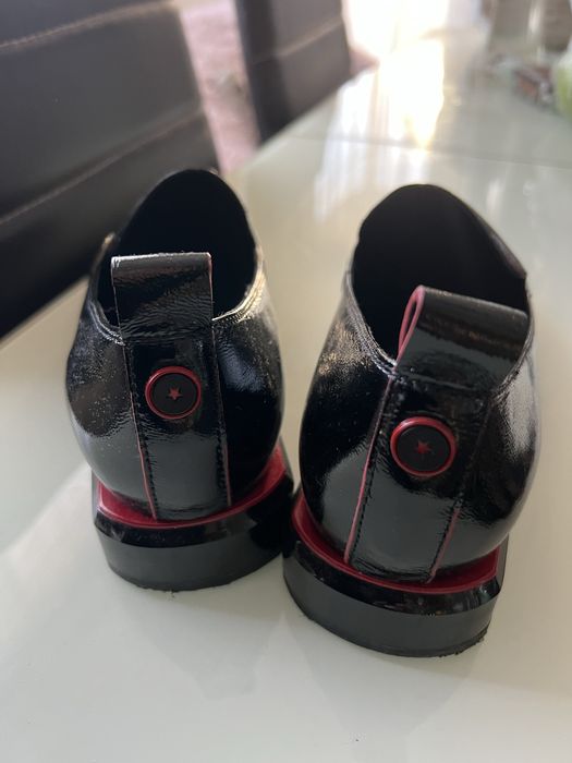 дамски  обувки, естествен лак , номер  36