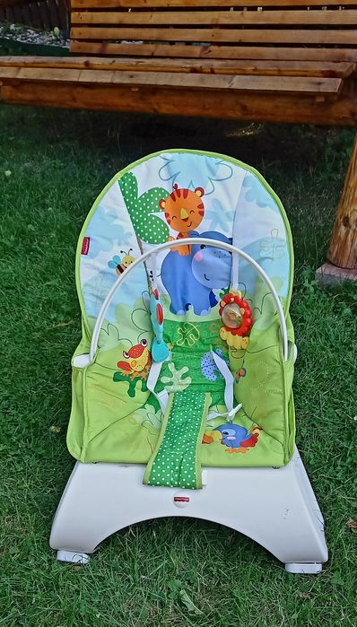 Balansoar și scaunel Fisher-price
