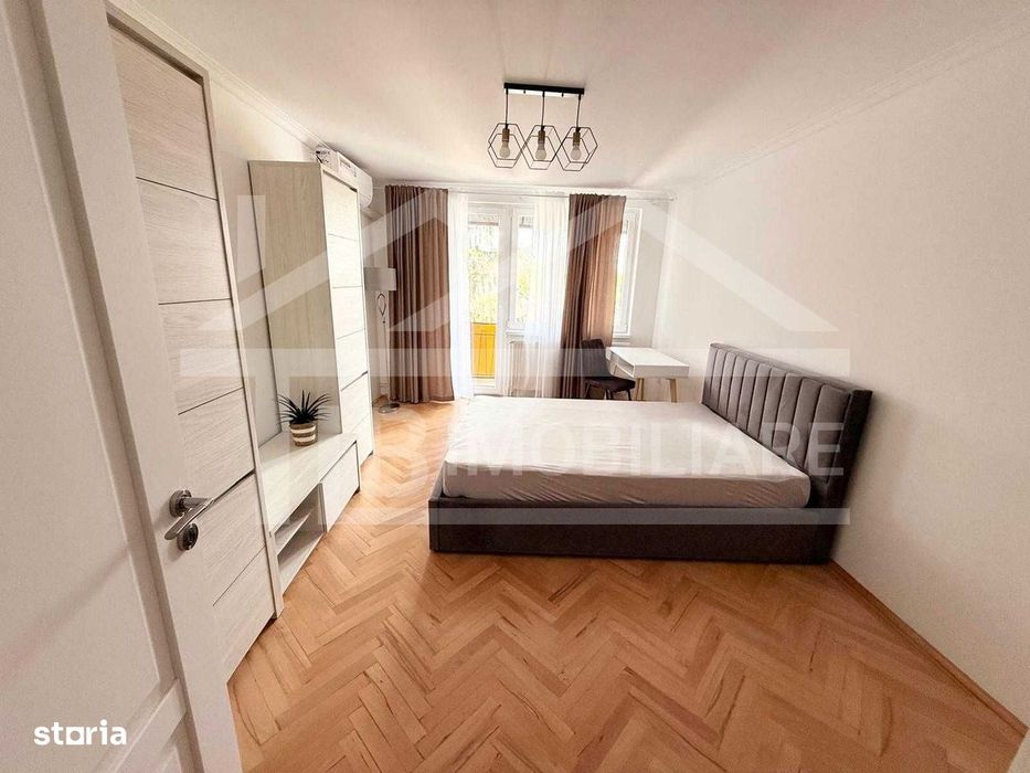 Apartament cu 2 camere, 50 mp, decomandat, Zona UMFST — fotografia 3
