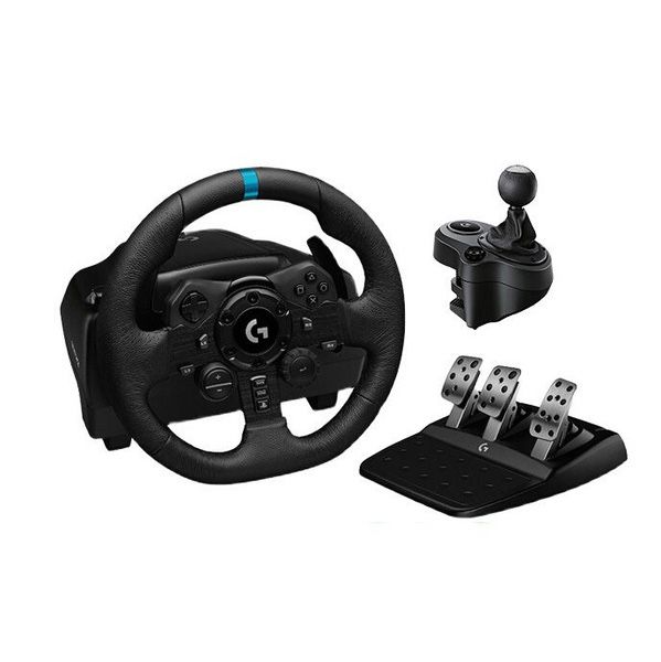 Игровой руль Logitech G923 + кпп