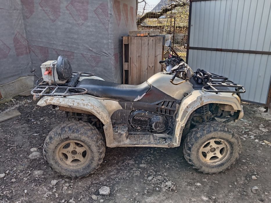 Vând schimb cu auto atv cf moto 500 A  4x4 nu canam Polaris Linhai