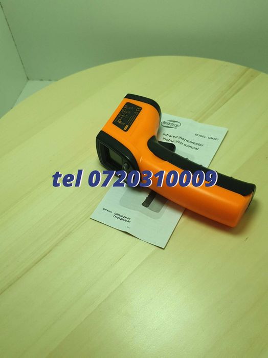 Instrument Masurare Temperatura Infrarosu Gm320 Ir Digital Laser -50 / +350 Grade Pentru Masurarea Temperaturii Fara Contact In Domeniul Ind Ref 1334