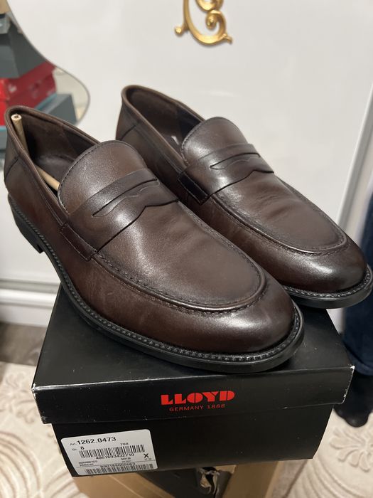 LLoyd pantofi maro inchis Nou marimea 42