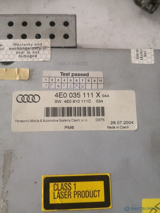 Magazie Cd Audi A6 Iii Avant (4F5, C6) [ 2005 - 2011 ] Oem 4E0035111