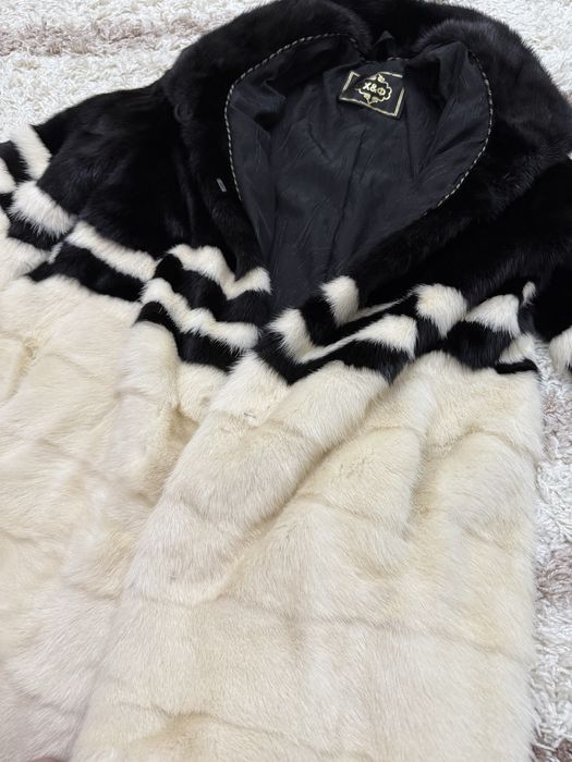 Модная норковая шуба