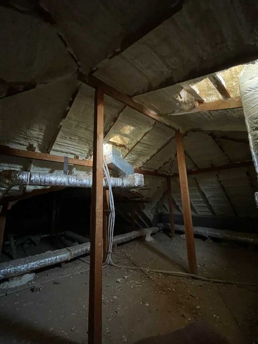 Пена сепиш Pena sepish Бесшовная изоляция Крыши Пенополиуретаном