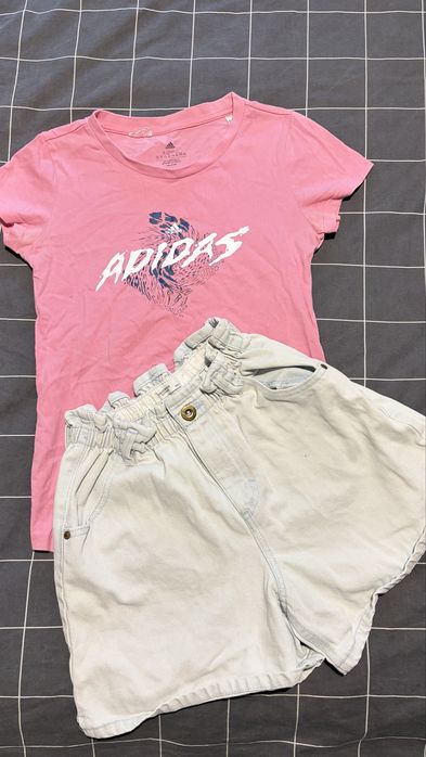 Летен лот 146 см h&m + adidas