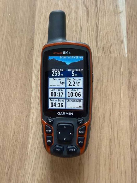 Garmin GPSMAP 64s – офроуд GPS навигация + карта на България