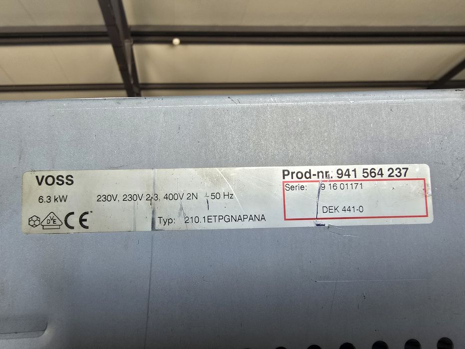 Плот/котлони за вграждане 4ка Voss/Electrolux Danmark