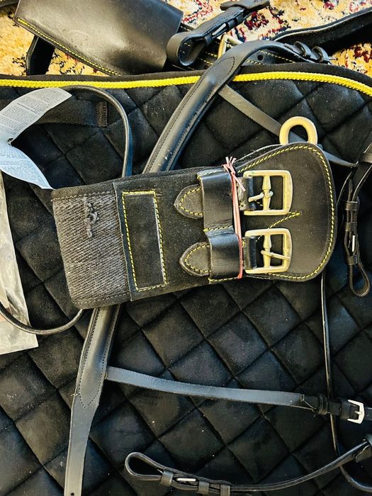 Кожаное немецкое седло