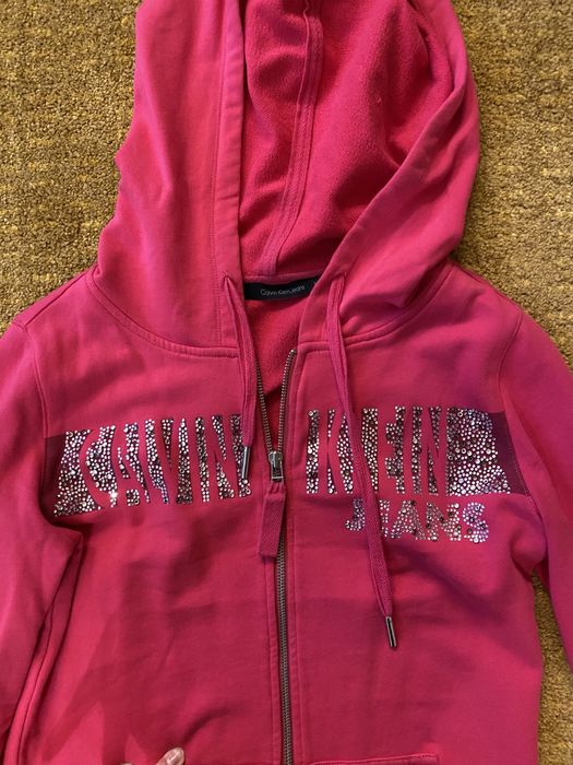 Hanorac sport Calvin Klein măsura M cu fermoar