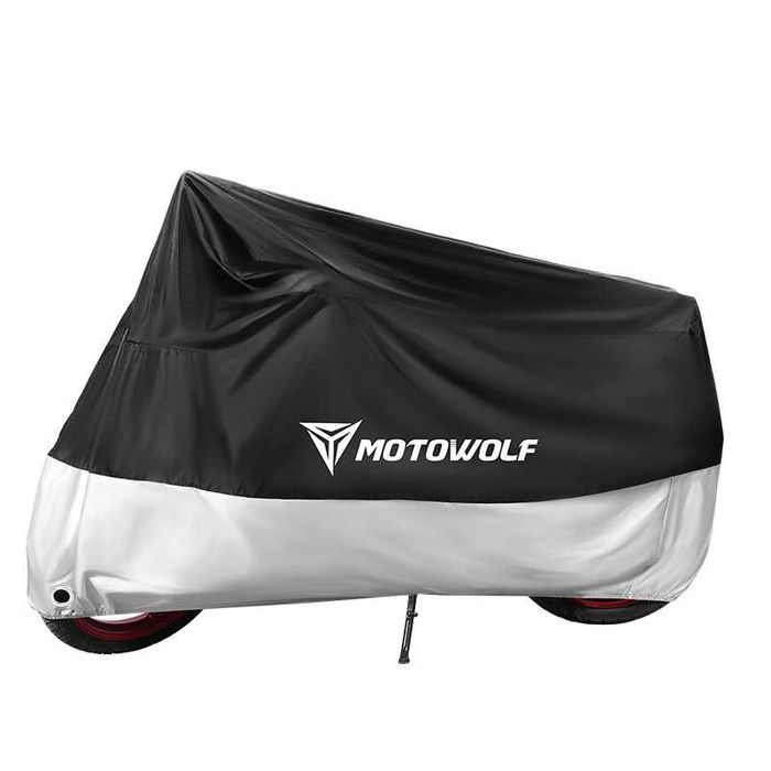 Husa motocicleta MotoWolf 210d impermeabil protectie soare vant ploaie