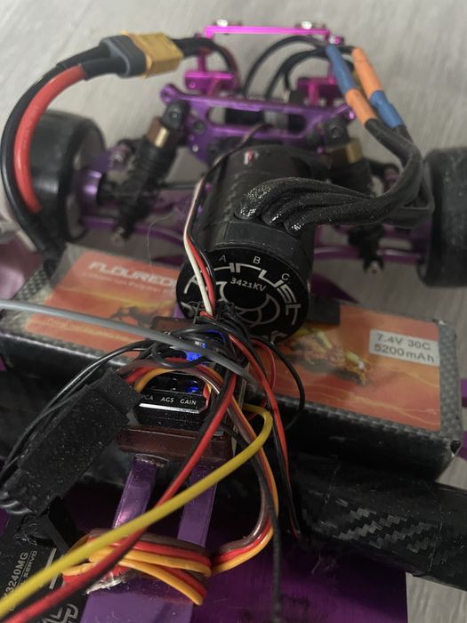 HSP flying fish rc drift car