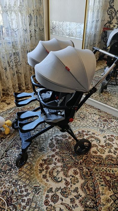 Egizaklar uchun dron kolyaska sotiladi
