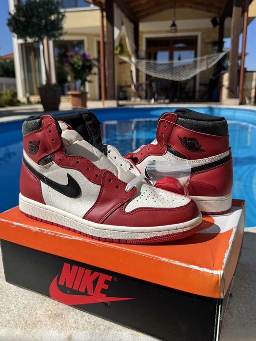 Jordan 1 Chicago Lost and Found Кецове 42.5 EUR + Кутия Нови