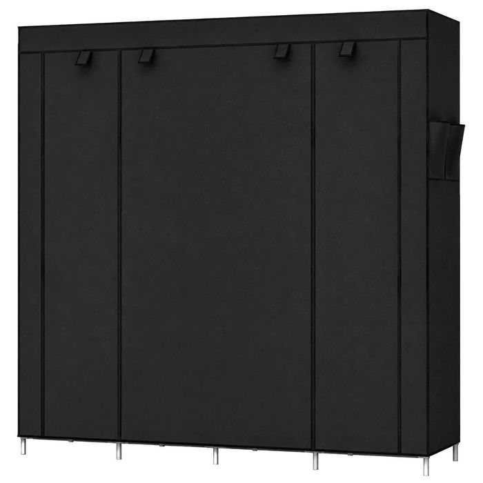Сгъваем текстилен гардероб XXL 175x45x170cm – просторен, здрав и практичен