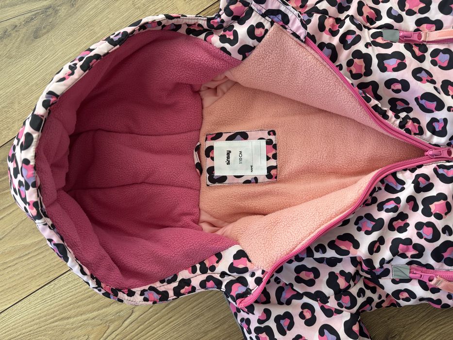 Детски розов ски космонавт