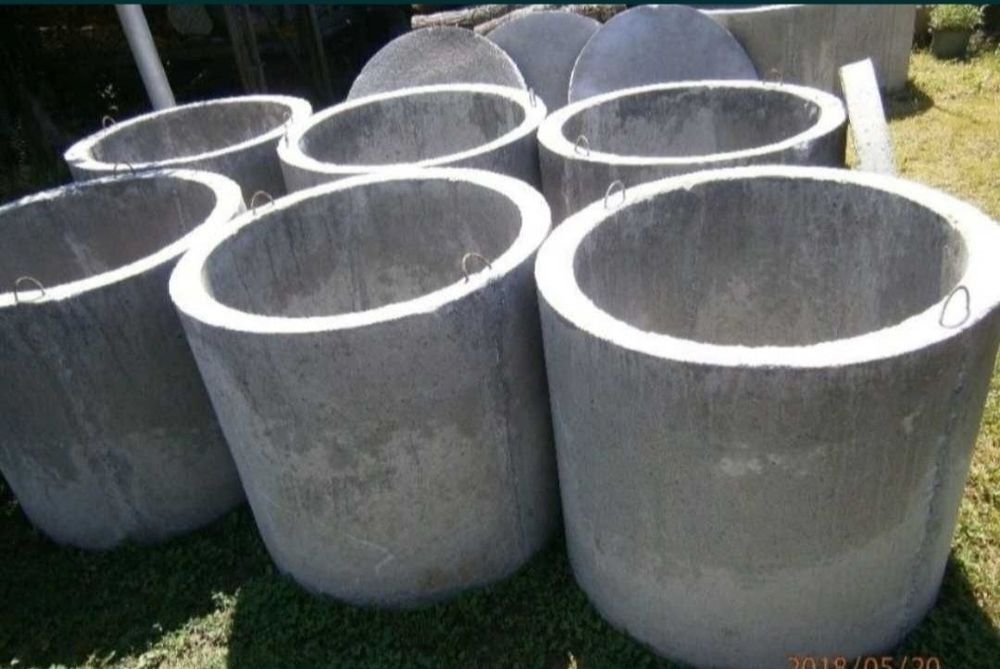 Tuburi din beton-fântâni, puțuri, fose septice