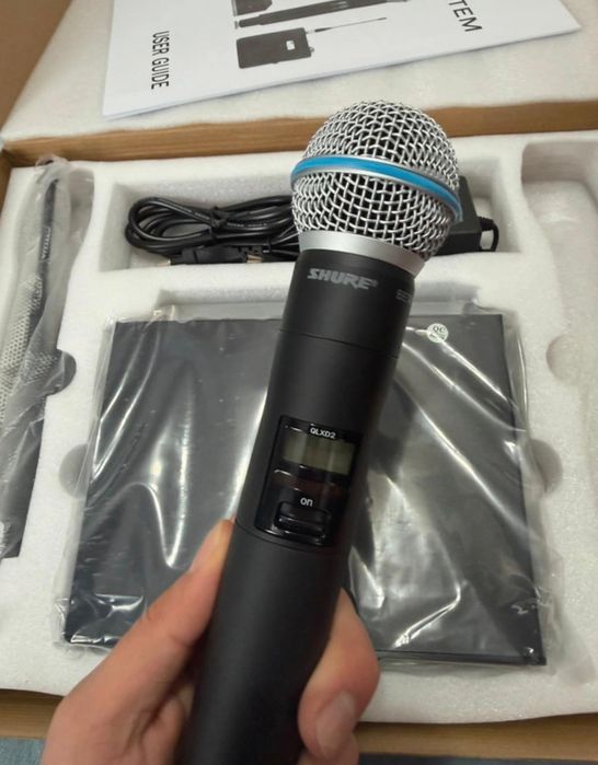 Shure QLXD B58 900MHz microfon wireless profesional