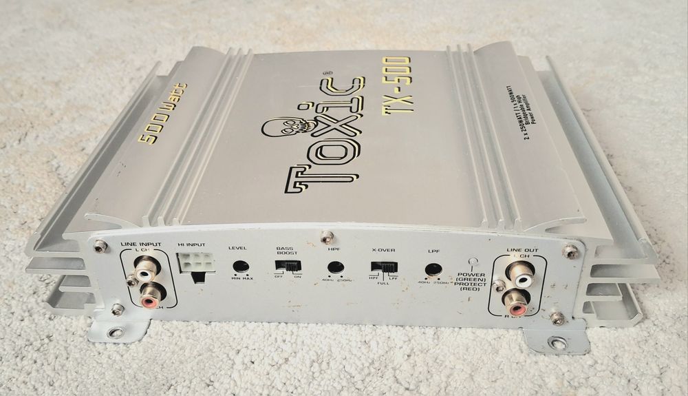 TOXIC - 500 W - statie auto - amplificator audio