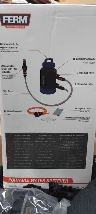 Омекотител за вода Ferm