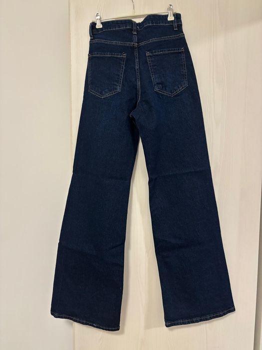 Blugi wide leg - Massimo Dutti - XS/34 - noi, cu eticheta
