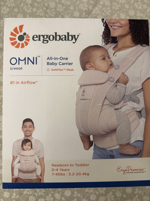 Ергономична раница за бебеносене Ergobaby Omni Breeze
