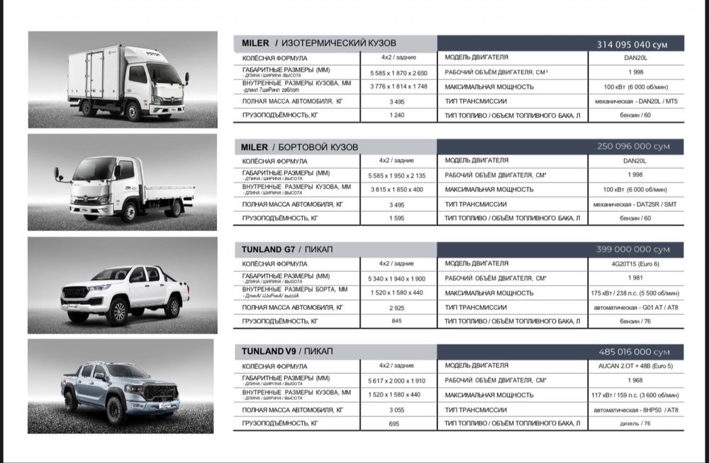 FOTON спецтехника и коммерческий транспорт. Цены начинаются от