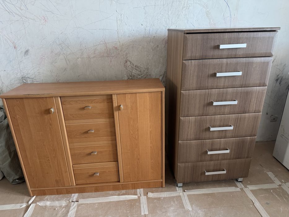 Комод с отсеками 2 вида