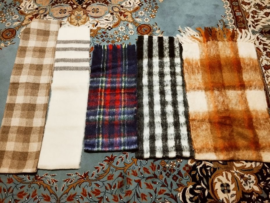 Шарфы , шерстяные