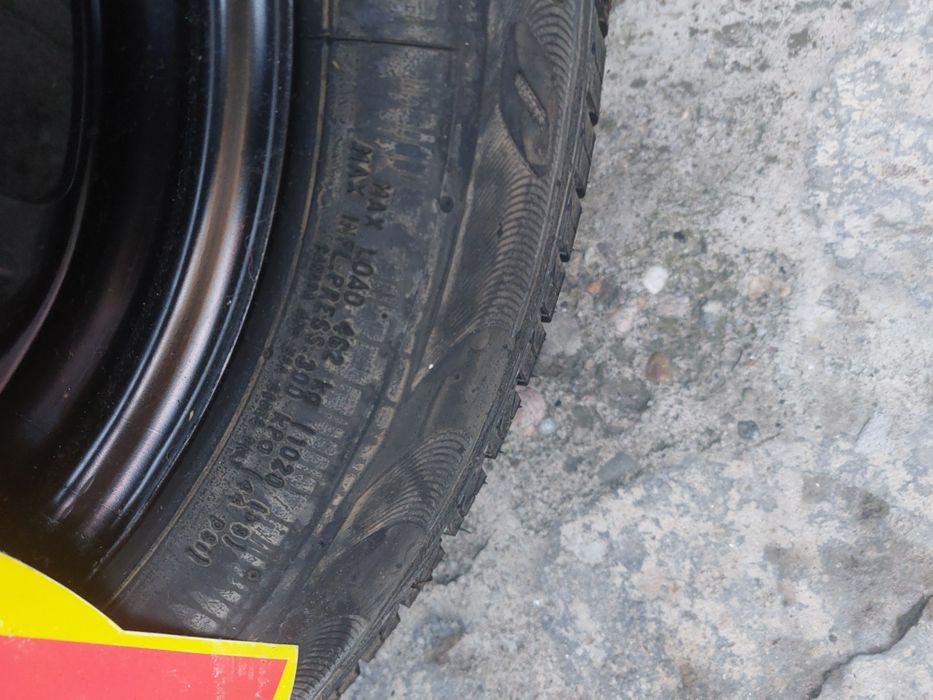 Roată de rezervă 165/70 R14