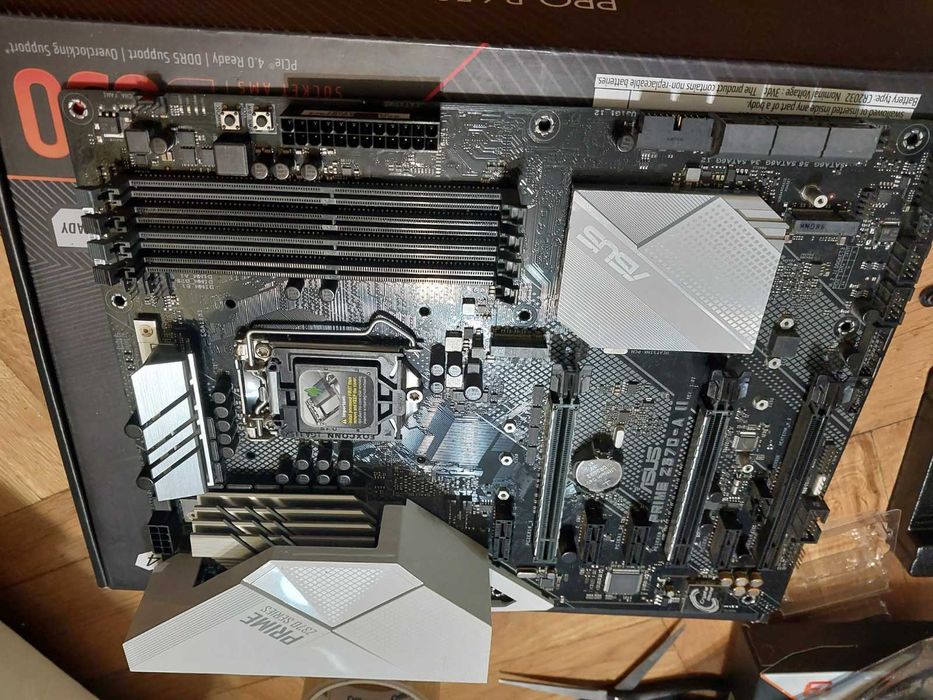 Asus Prime Z370-A II , LGA 1151, възможна комбинация с 9700KF, 9700K