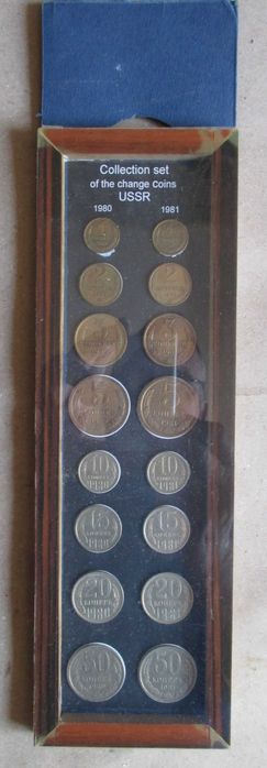 годовой набор монет