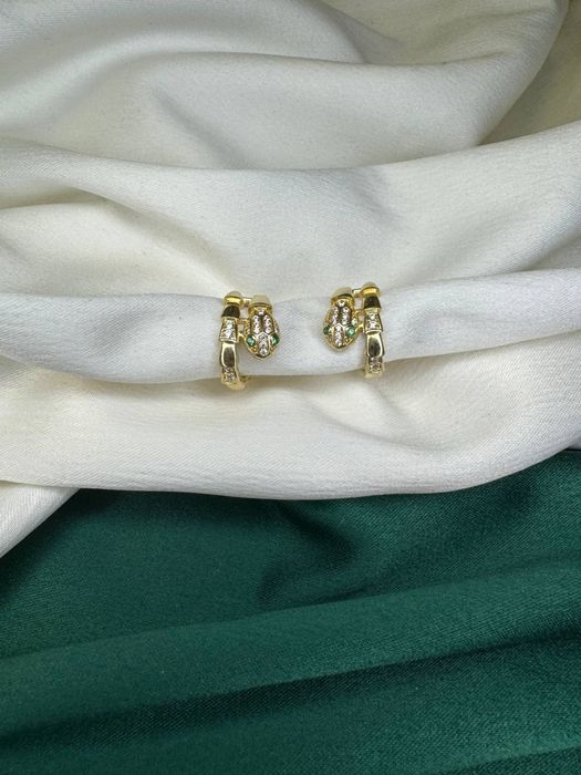 Серьги из желтого золота 585 пробы