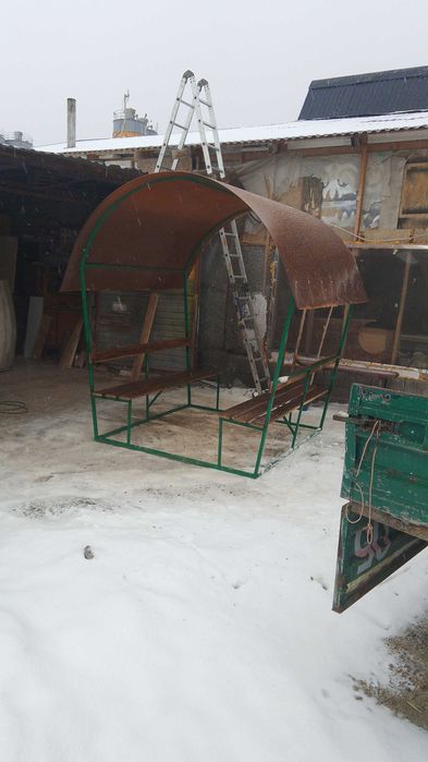 Курилка беседка 2,1х2,1х2,2мм