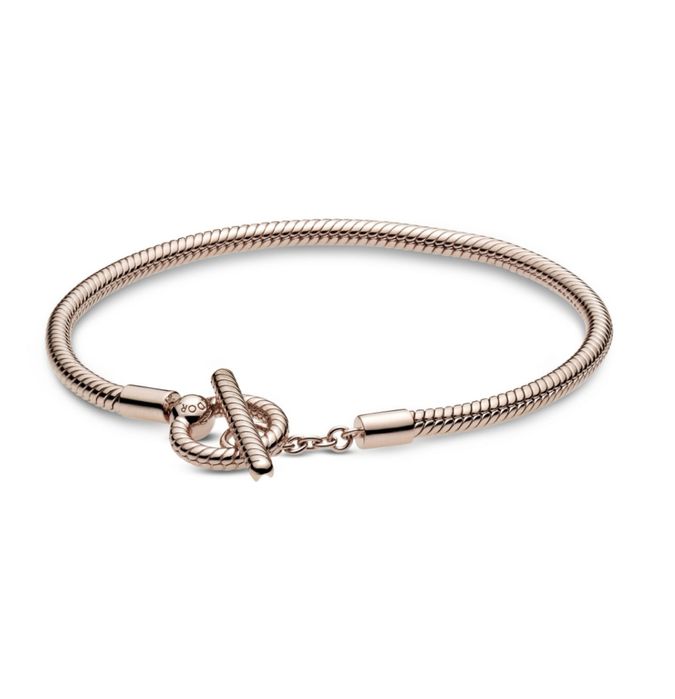 Pandora Rose серебро 925 пробы покрытая 14К золотом