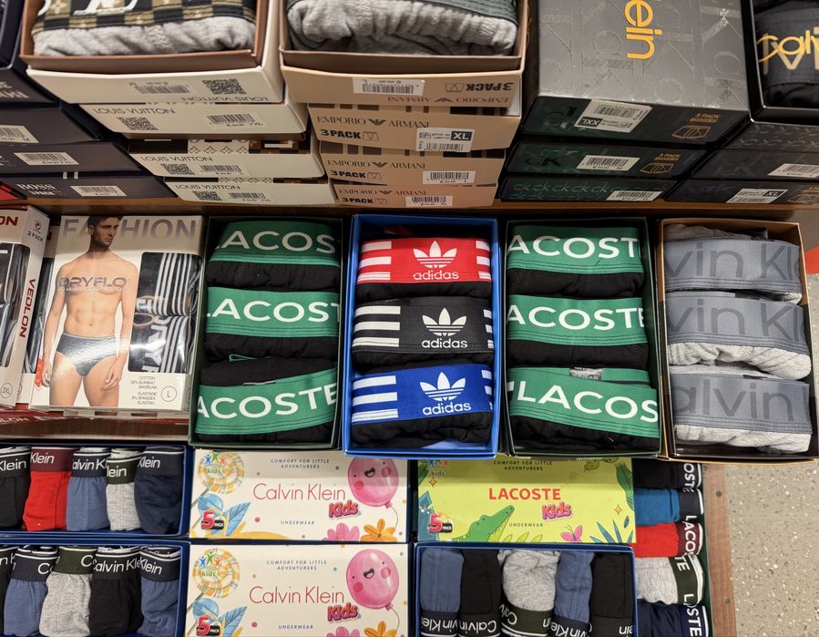 Boxeri barbati 3 la set 75 lei prada ck versace lacoste boss