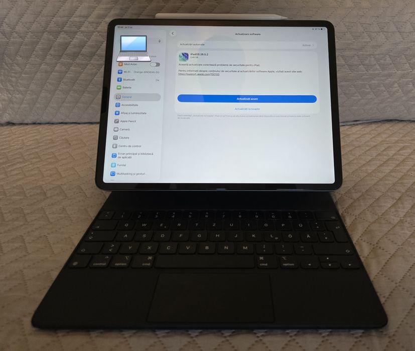 Ipad Pro 12.9  4-th(2020) 128 Gb Wi-Fi cu Magic Keybord + Husă + Pen