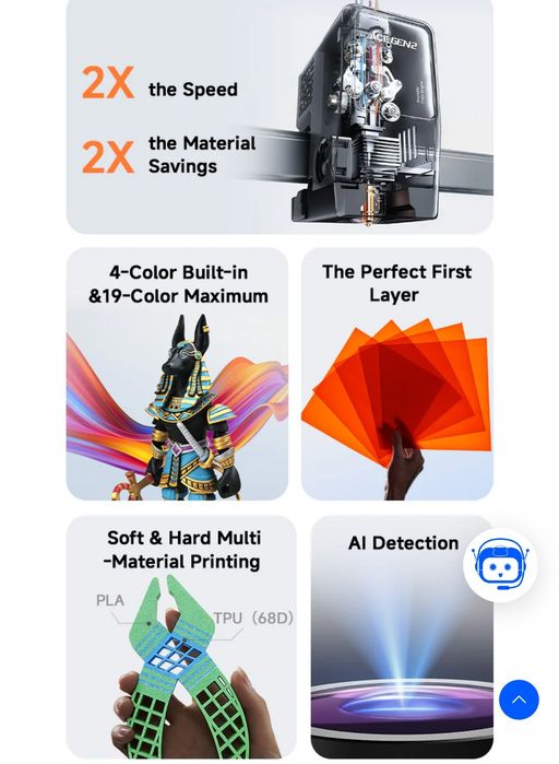 Imprimanta 3D Anycubic Cobra X