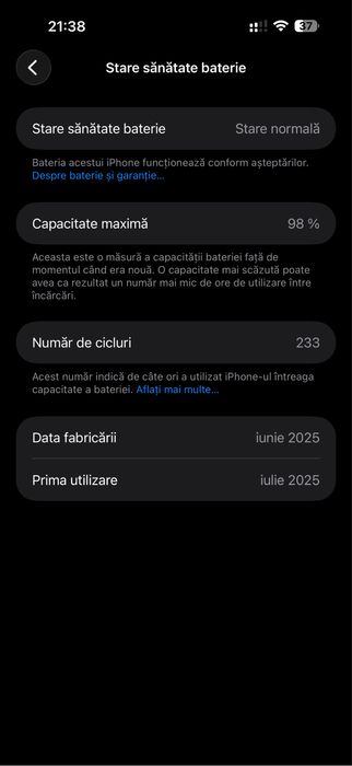 Iphone 16 pro max  ca nou 256 gb Natural Titanium!