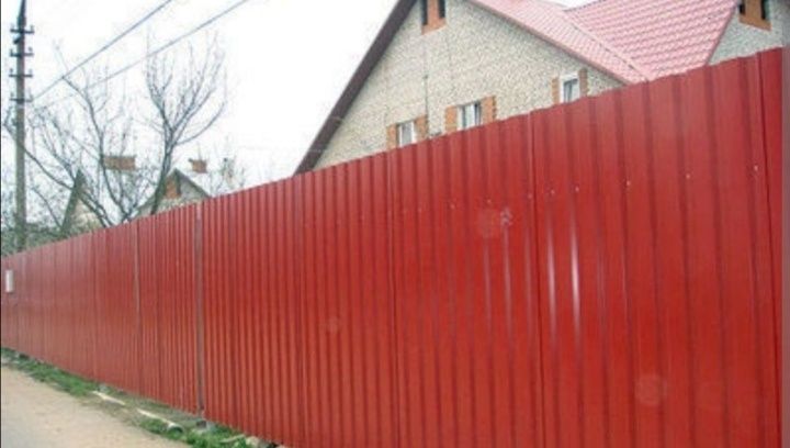 Установка заборов ворот калиток