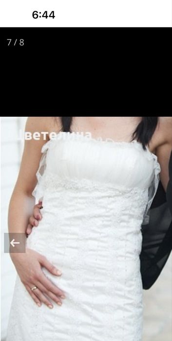 Красива булченска рокля