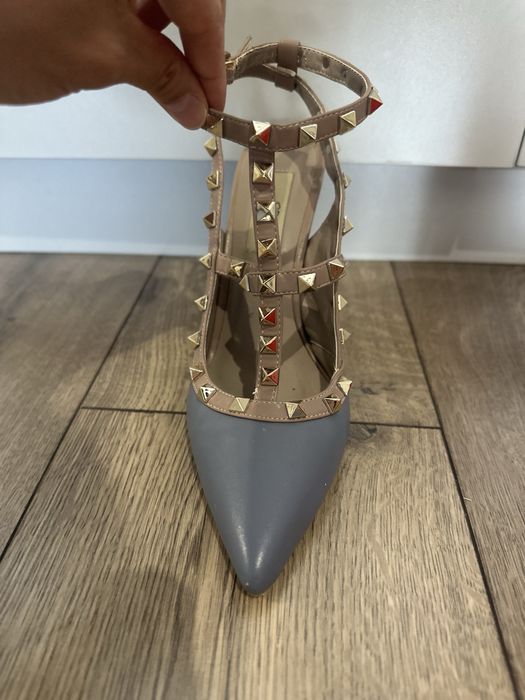 Босоножки Valentino голубые