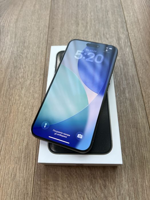 Перфектен! Iphone 15 PRO MAX 512gb Natural Titanium / Перфектен!