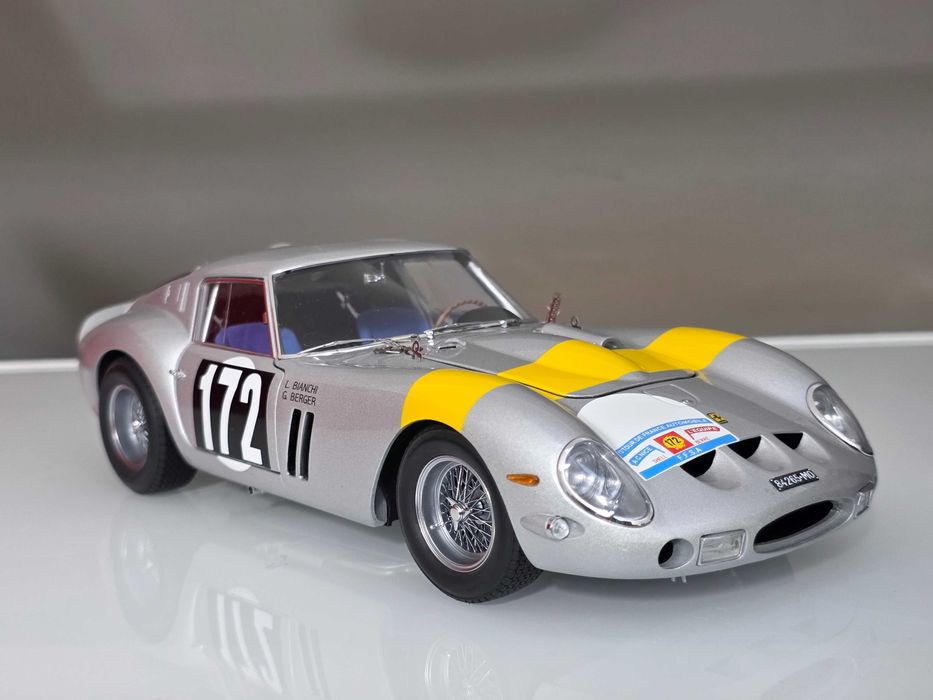 Macheta Auto 1/18 Kyosho Ferrari 250 GTO Tour De France 1964 No 172