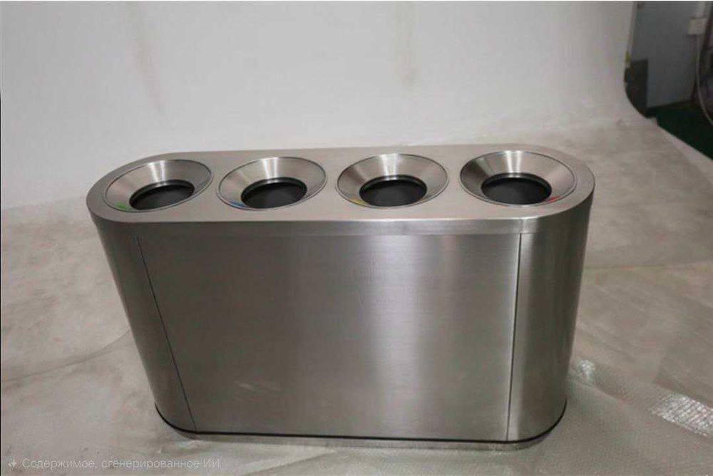 Уличные урны-пепельницы из нержавеющей стали