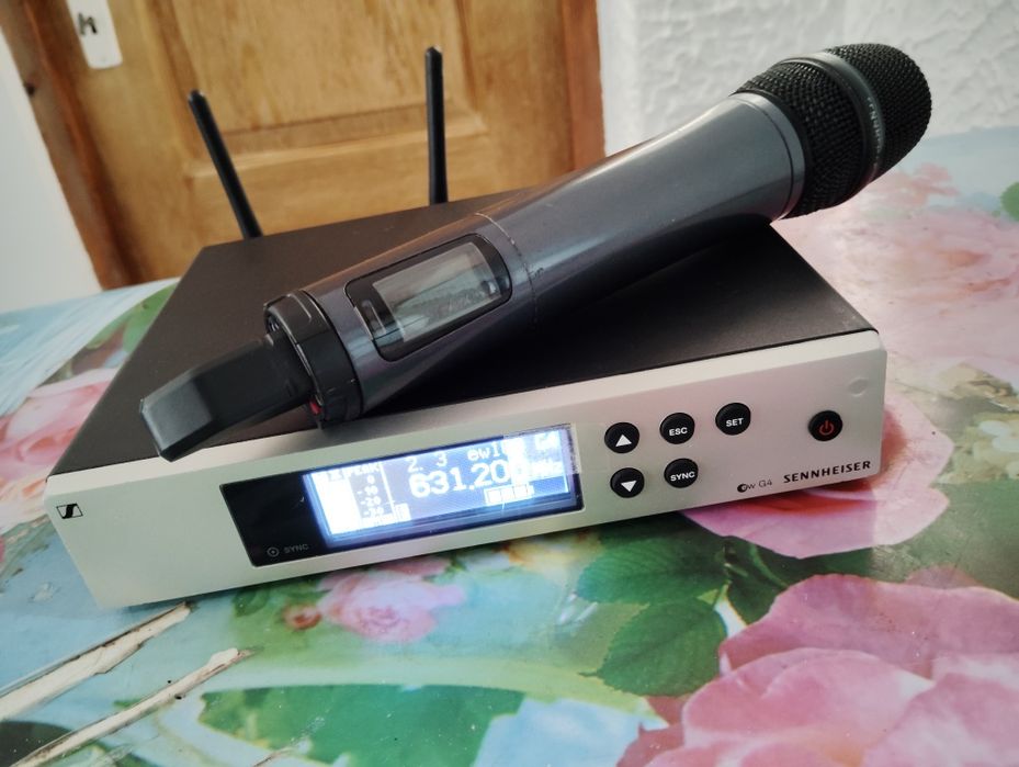 Microfon sennheiser ew 100 g4 835 made in Germany !!  (Shure, dynacord