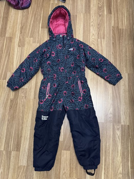 Зимние комбенизоны для девочки .